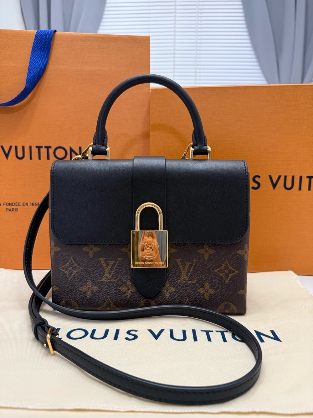 Louis Vuitton Locky BB – Black Monogram Canvas